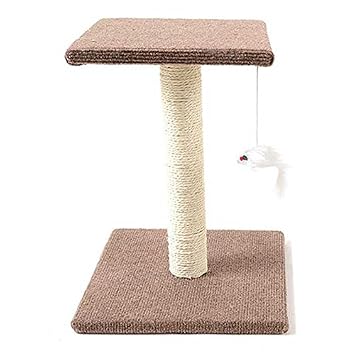 Bakaji Palo Kratzbaum Fur Katzen Mit Sitz Stoff Teppich Palo Sisal
