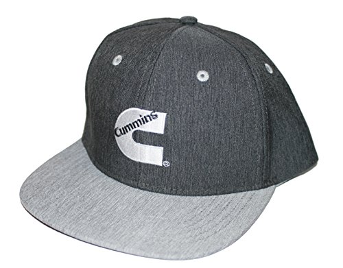 Cummins Diesel Engines Grey Flatbill Cap