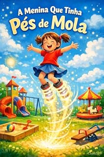 Livro A menina que tinha os pés de mola