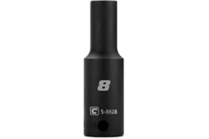 Capri Tools 8 mm Deep Impact Socket, 3/8-Inch Drive, 12-Point, Metric