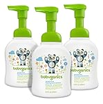 Babyganics Alcohol-Free Foaming Hand Sanitizer, Fragrance Free, 8.45oz Pump Bottle (Pack of 3)