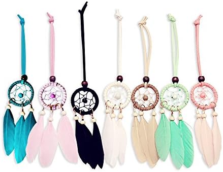 YGMONER Mini Dream Catcher 7pcs Set