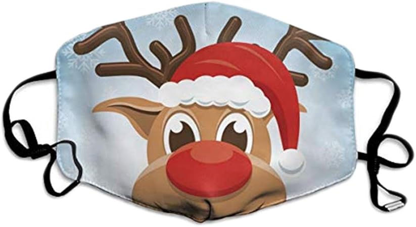 Lustig, Weihnachten, Staubdicht, Cartoon, Rentier, Baum, Feiertag, Mun:  Amazon.de: Auto