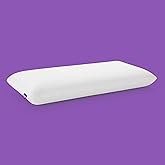 Purple Harmony Pillow – Talalay Latex Foam Cooling Pillow for Combo or Side Sleepers, 360º Hex GelFlex Grid for No-Pressure Support and Luxurious Weightless Feel - King, Medium Feel, Low Height