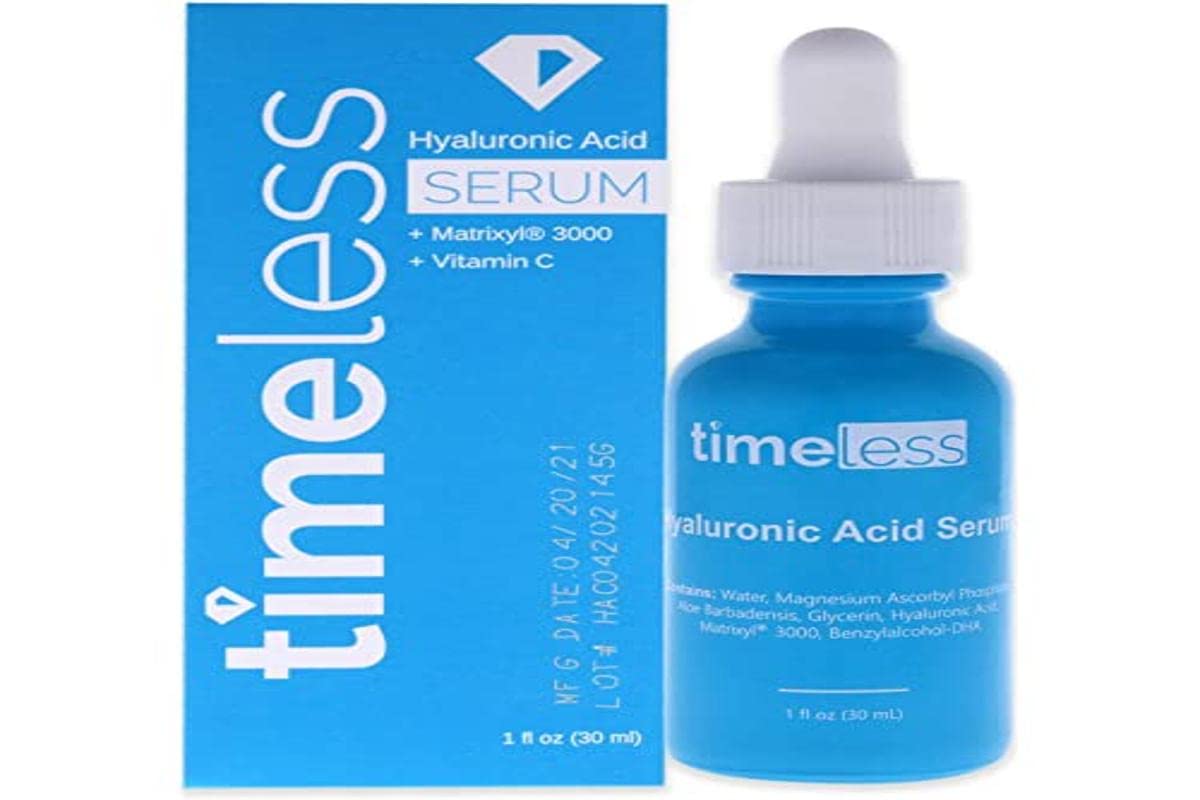 Timeless Hyaluronic Acid Vitamin C Serum For Unisex 1 oz Serum