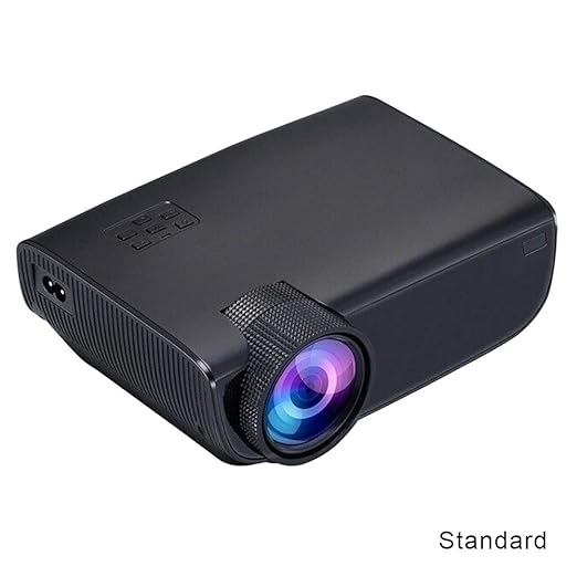 Herewegoo 1080P WiFi 3D 4K HD LED Proyector Cine en casa Cine para ...