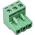 CAQL New 5Pcs 3-Pin Pluggable Quick Connector - Terminal Block - Phoenix Power Plug for AUDIOCONTROL Epicenter Line Driver Matrix 3XS 2XS 6XS EQS DQL-8 Clarion EQ Equalizer EQS744 EQS746 EQS560