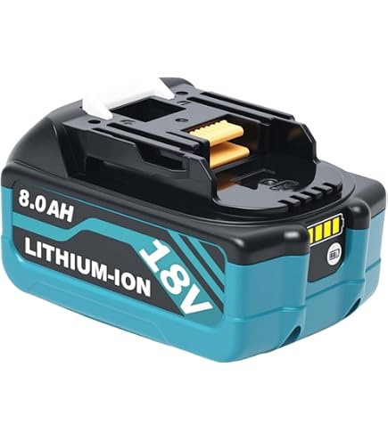 Batterie 18V 2,0 Ah – Compatible Makita BL1813G, BL1820G, BL1815G, BL1811G – YASI MFG – 195608