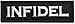 Tactical Infidel Tab Patch 1"x3 3/4" Hook and Loop Fasteners Backing - Black - By Ranger Return (RR-TACT-INFI-0TAB-BLCK)