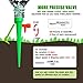 WeajaSlan Plant Self Watering Spikes System with Slow Release Control,Automatic Plant Irrigation System,Plant Watering Globes,Automatic Watering System for Potted Plants,Suitable for All Bottles