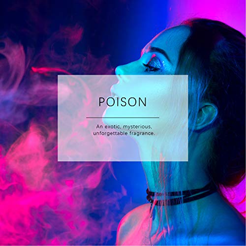 ESSLUX Home Fragrance, Reed Diffuser Oil Premium Quality for Home and Office, Air Freshener & Home Decor & Ideal Gift-Poison