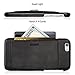 Lockwood iPhone 6/6s Snap On Wallet Case | Vintage Black | Travel Wallet With Card Holder | Ultra Slim & Lightweight Design | Classic Cases for Modern Devices | (4.7