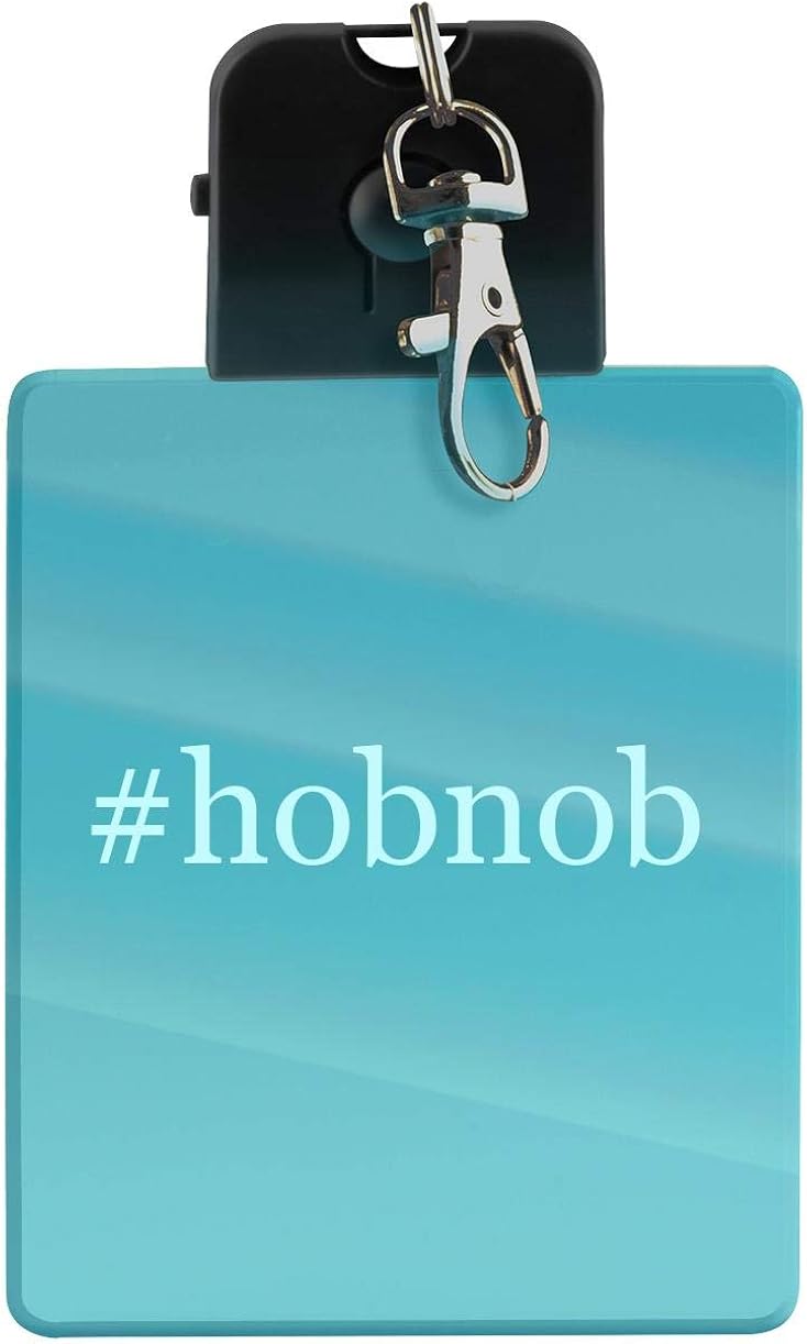 #hobnob - Hashtag LED Key Chain with Easy Clasp