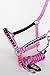 Equine Horse Nylon Halter Lead Rope Bling Tack Noseband Pink Rodeo Tack 606121thumb 1