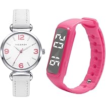Amazon.com: Pack Reloj + Pulsera de Actividad Sweet VICEROY 461132-05 Chica  Acero Dos Tonos : Ropa, Zapatos y Joyería