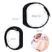LUCOG I5 Plus 3.0 Smart Bracelet Tracker w/ Calorie Burn & Sleep Monitor + 2 Strap (Blue + Red)
