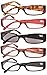 Eyekepper 5 Pairs Reading Glasses for Women Reading Inlcude Reader Sunglasses +2.50 Reading Eyeglasses
