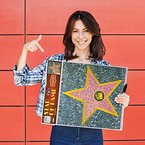 (12 Pack) Personalize Your Own Hollywood Stars of Fame Decor Kit