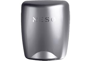 NESO High Speed Commercial Automatic Stainless Steel Hand Dryer Heavy Duty Warm Wind Hand Blower (Polished)