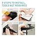 Cabinet Locks Safety Locks Baby Proofing Cabinets, Fast and Easy Installation 10 Packs Child Cabinet Locks-Without Tools Drilling Measuring for Drawers, Cabinets, Closets …