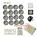 MeetRade Replacement Adhesive Stickers Pads For Expanding Stand And Grip12 pcs Sticky Stickers Pads Disc For Cell Phone Stand Mount Holder Car Mount Hook