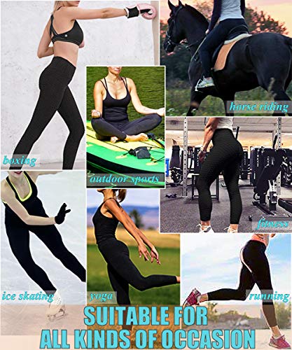 image for ZITAIMEI Women's Butt Lift Workout Leggings High Waist Yoga Pants Text