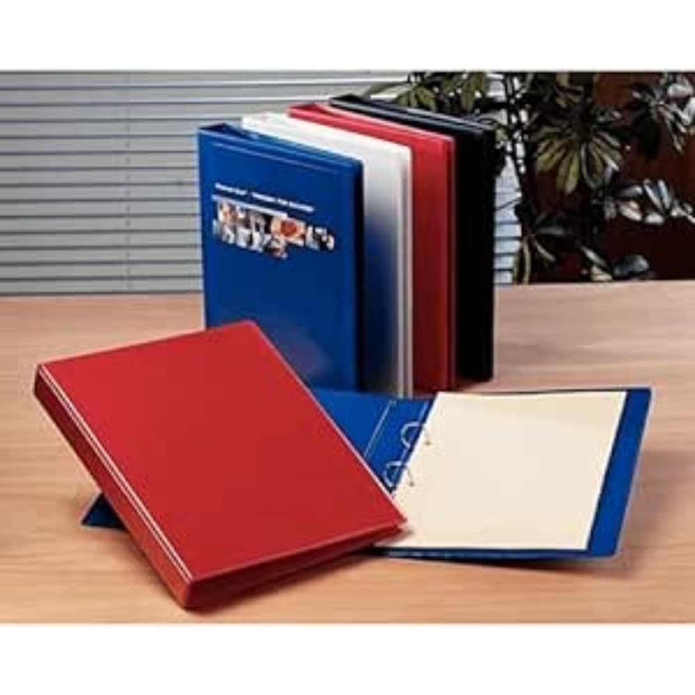 Esselte 49729 A4 25 mm PVC 2DR Present Binder - Black