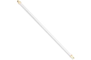 Achim Home Furnishings White Fantasia 5/16" Swivel End Sash Rod, 21"-38"