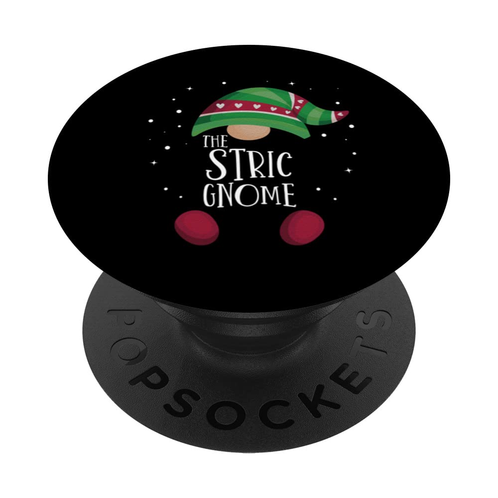 Stric Gnome Family Matching Christmas Pajamas Stric PopSockets Swappable PopGrip
