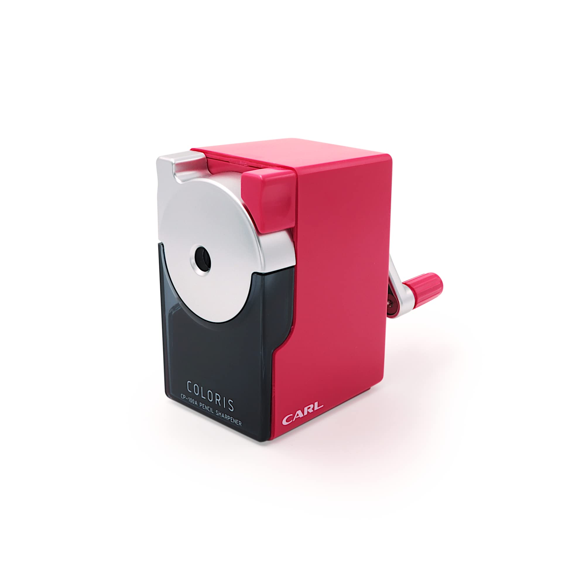 Carl, Coloris Pencil Sharpener, CP-100A-P, Pink