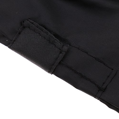 SunniMix 1/6 Scale Black Suit Clothes Jumpsuits Soldier Coveralls Male Clothing for 12'' Phicen Action Figure Toys Doll Accessories