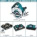 Makita XSH06PT1 36V (18V X2) LXT® Brushless 7-1/4” Circular Saw Kit with 4 Batteries (5.0Ah)