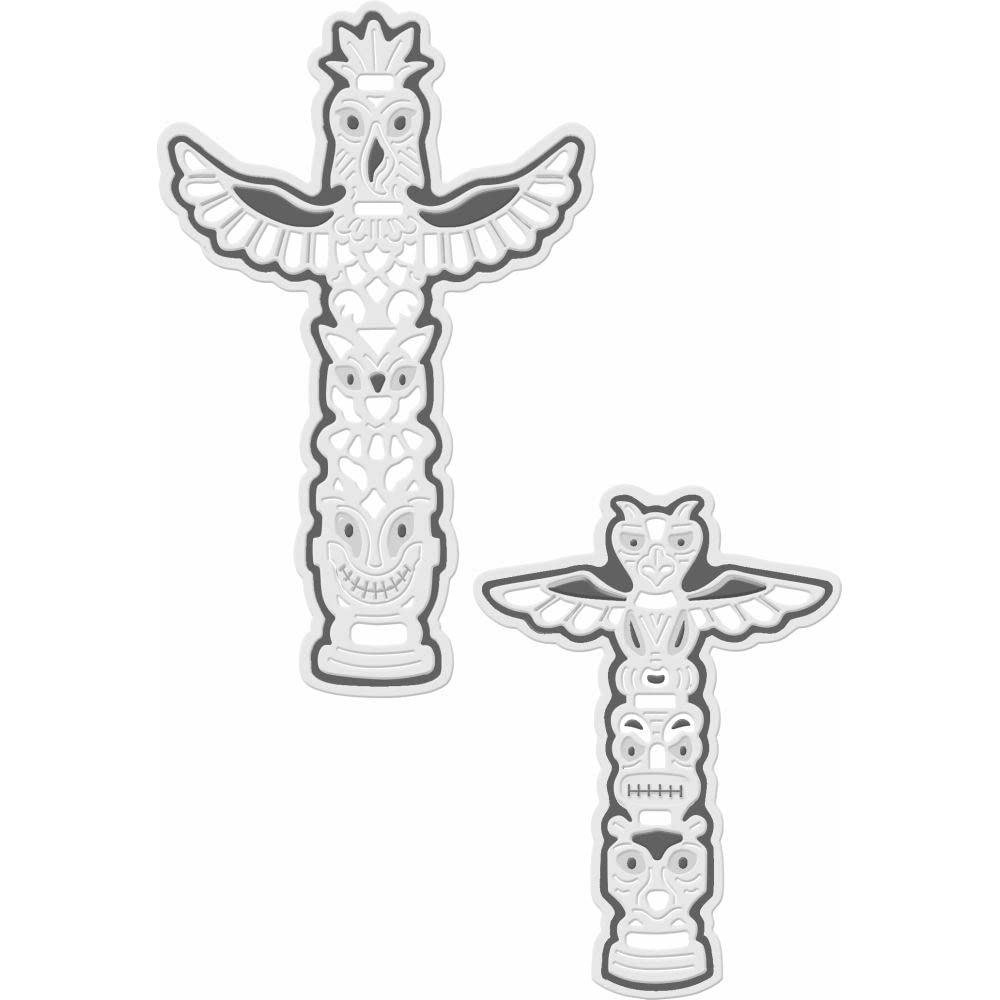 Sweet Dixie Metal Cutting Dies Totem Poles