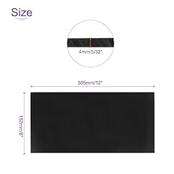 DMiotech 6 x 12 x 0.15 Inch Plastic UHMW