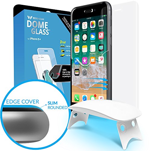 Iphone 8 plus screen protector tempered glass shield, […