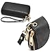 Hoxis Multi-purpose Generous Faux Leather Purse Organizer Double Zip Around Large Wallet with Wristlet