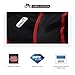 Santic Men's Cycling Compression Shorts 4D Padded Anti-Slip Road Bike Bicycle Shorts Red/Black