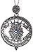 Artisan Owl Evil Eye 4x Magnifier Magnifying Glass Sliding Top Pendant Necklace, 30