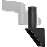 VIVO Wall Mount Conversion Pole Bracket, for Single or Dual Monitor Mount Arms, Standard 1-3/8 inch Diameter, Universal Compa