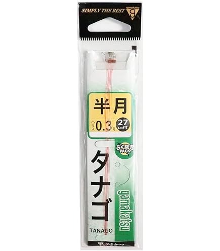 thumbnail interactive-video image 1 of Gamakatsu KIWAME TANAGO Hook With 3cm Tetoron Leader - #100 Size, 5pcs 1 of 2