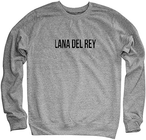 BOLA Harajuku LANA DEL REY Printed Clothing Sweatshirts Teen Girls Tumblr Clothes, Grey