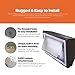 EverWatt LED 80W Wall Pack Outdoor Area Light Fixture, 5000K Natural White, 9850 Lumens, Replacement for 400W-500W Equivalent HPS/HID Wall Lights IP65 Waterproof, UL/DLC Listed, Optional Photocell
