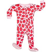 DinoDee Footed Pajama Sleeper 100% Cotton Giraffe 5 Years