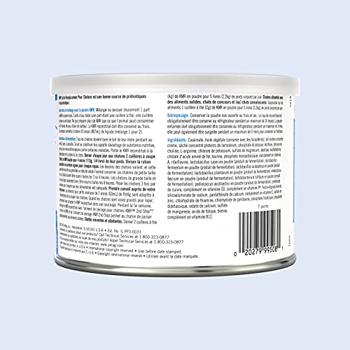 PetAg KMR Kitten Milk Replacer Powder - Prebiotics and Probiotics