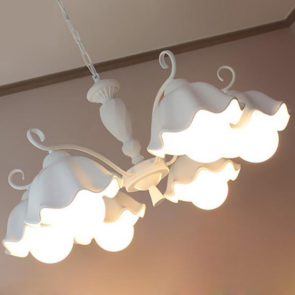 TOTO-European Modern Bedroom Living Room Dining Ceramic Lighting Lamps Chandeliers Korean Mediterranean Garden Light [Energy Class A+]