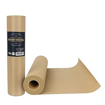 bestonzon Butcher Papier Rolle für Rauchen BBQ Fleisch Kochen Papier in stabiler Röhre zum Tragen