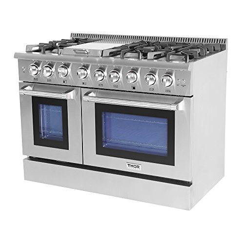 2 Burner+Range+Double+Oven+Griddle