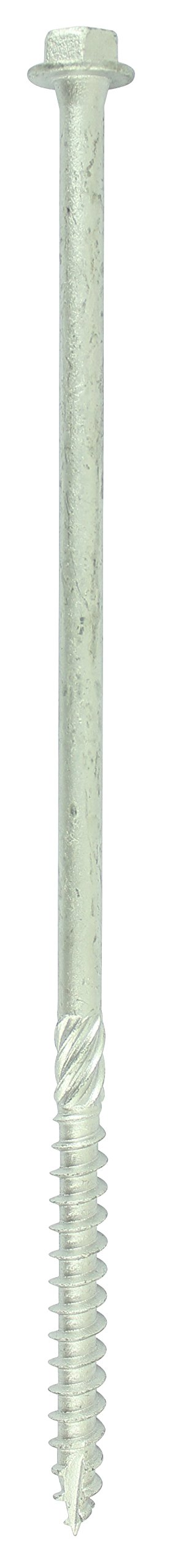 TIMco 8150INH Index Heavy Duty Timber Screws with Hex Head 8.0 x 150 - Silver Ruspert (Bag of 10)