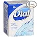 (PACK OF 3 BARS) Dial WHITE Antibacterial Bar Soap. Round the Clock Odor Protection. Leaves Skin Smooth & Radian! Hypo-Allergenic. Great for Hands, Face & Body! (3 Bars, 4oz Each Bar)