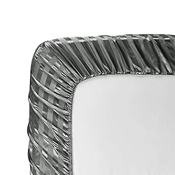 AiMay 6 Piece Satin Italian Style Bed Sheet Set